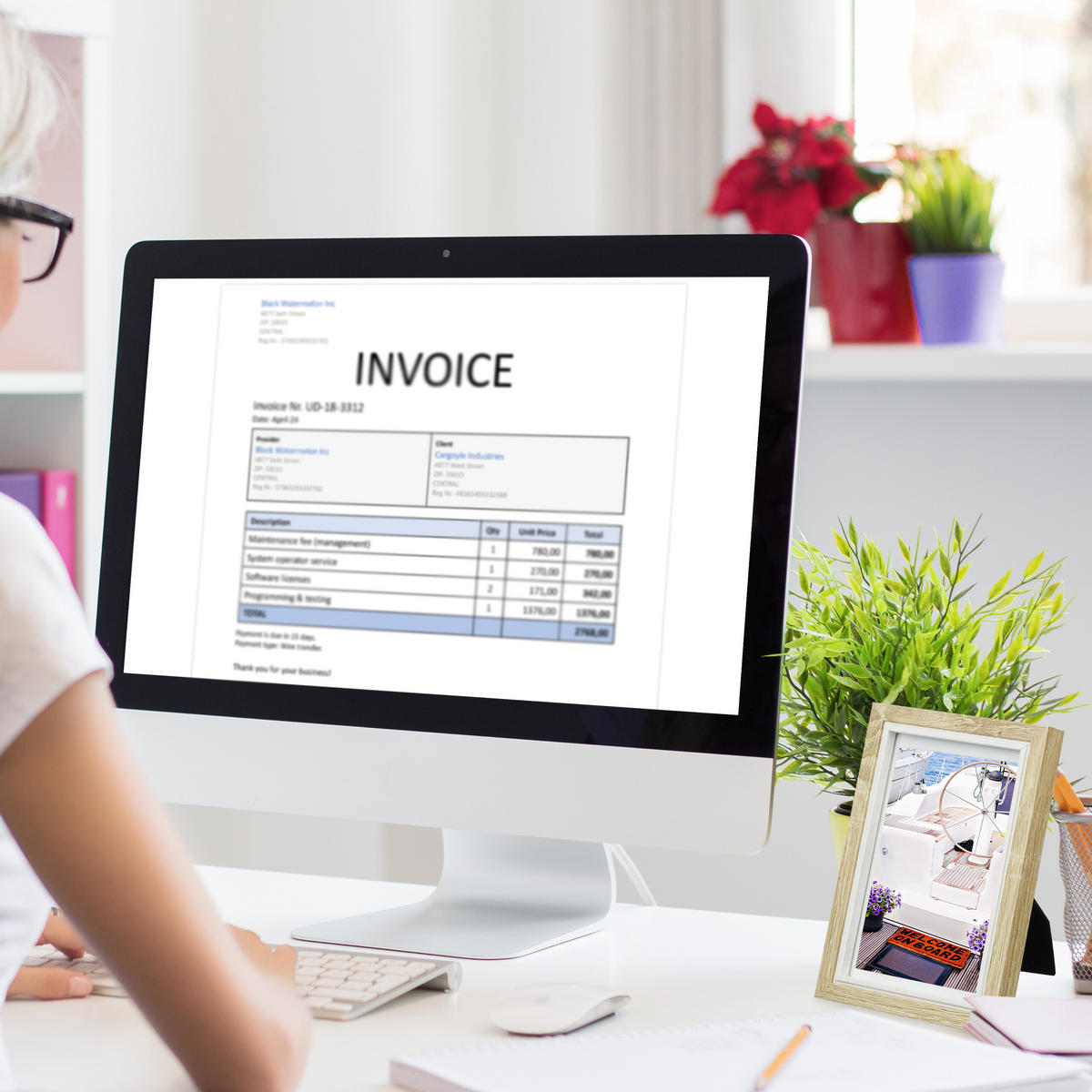 10XBILDERRAHMEN - Braun, Glas/Holzwerkstoff (12.5/17/2cm) - Relaxdays