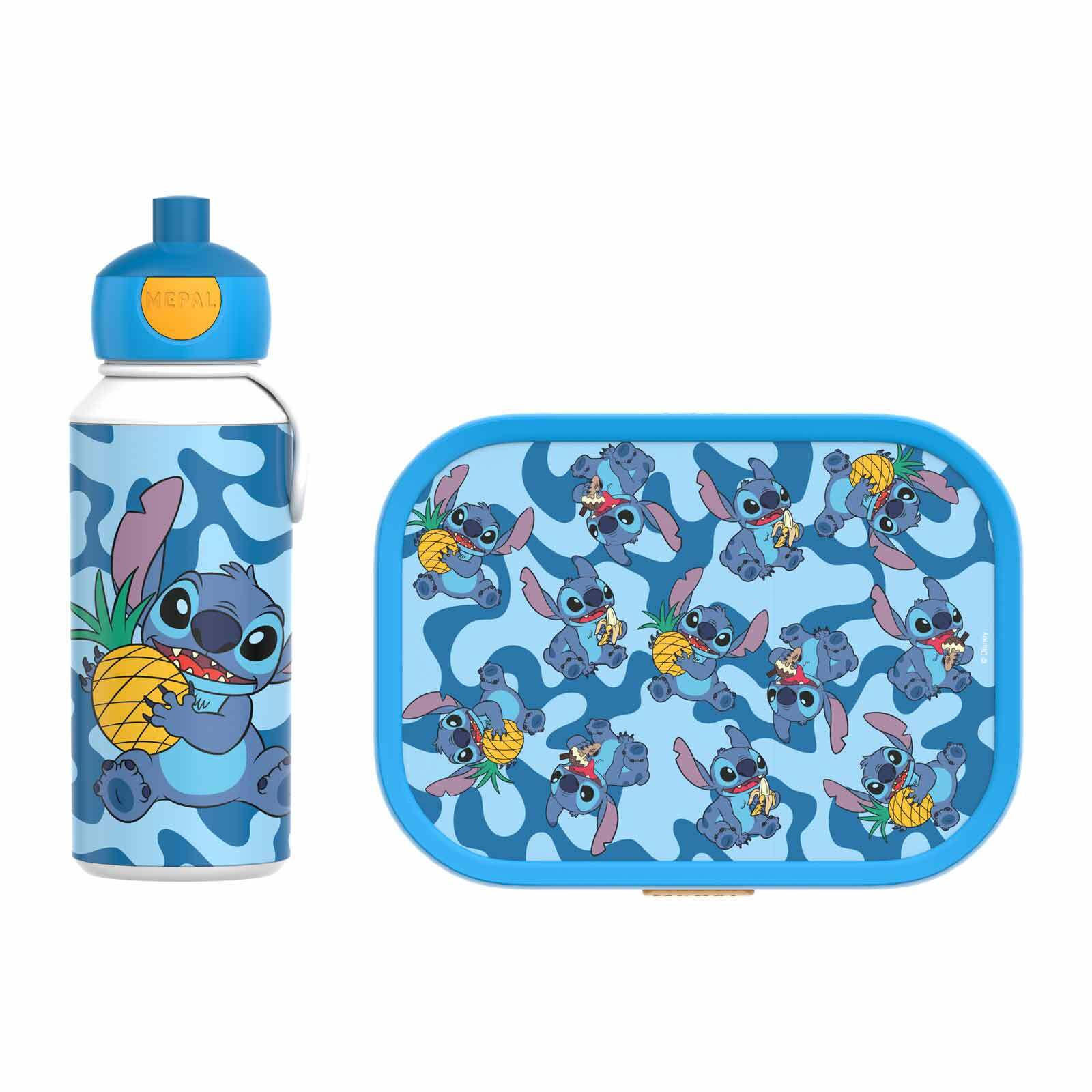 LUNCHSET STITCH Campus blau-gelb 2er Set - Blau/Gelb, Kunststoff (1/1/1cm) - Mepal