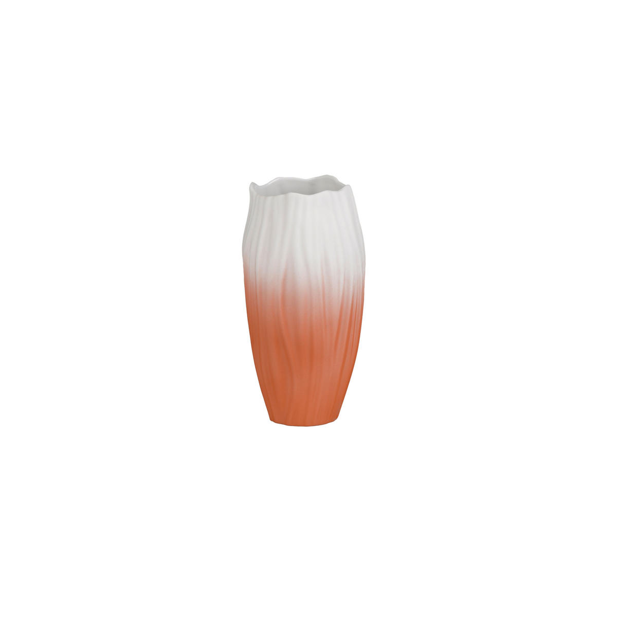 VASE Spirulina, Biskuit-Porzellan, Rot, 16.5 cm - Rot, Keramik (16.5cm) - Goebel