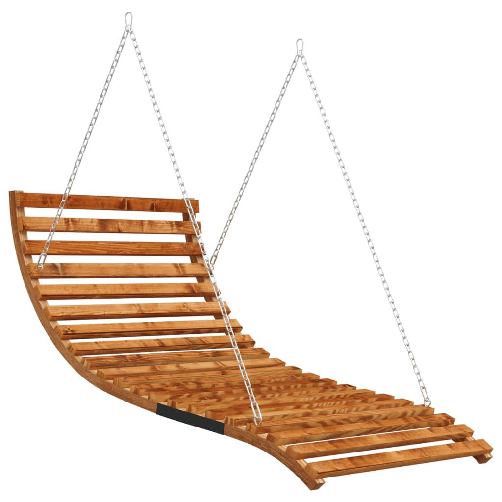 vidaXL Bett-Schaukel Braun 115x46x147 cm