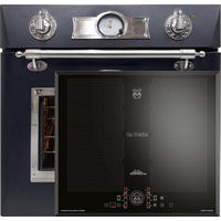 BACKOFEN-SET Elektro Backofen 60 cm EH 6355 Em Sil+KCT 61 FI Induktions-Kochfeld 60 cm - Schwarz, Metall (59.4/59.4/56.6cm) - Kaiser Küchengeräte