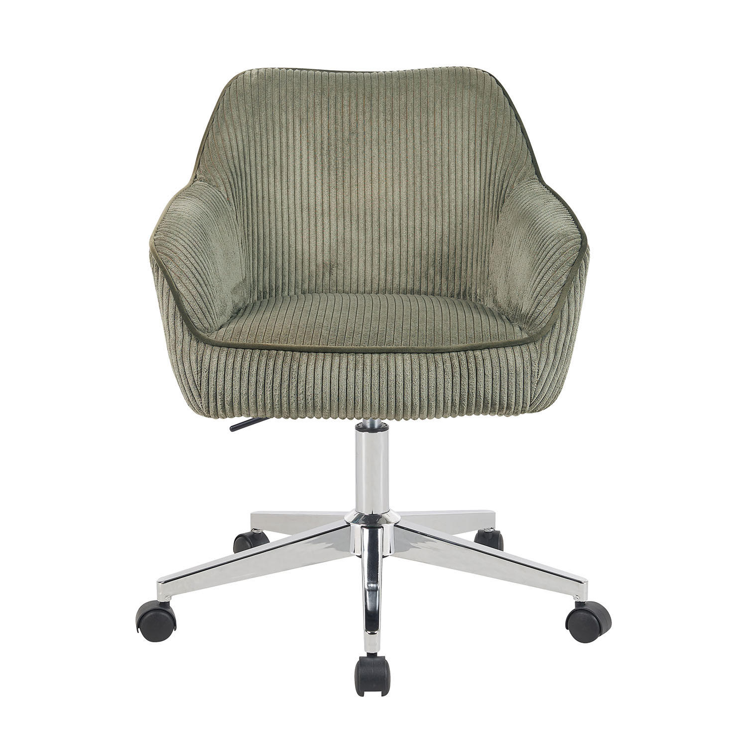 BÜROSTUHL Mika-Noel - Chromfarben/Grün, Textil/Metall (60/79/61cm) - DUBI Möbel