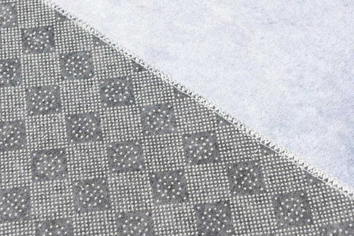 TEPPICH TOSCANA Grau 80/150 cm - Grau, Textil (80/150cm) - Tapiso