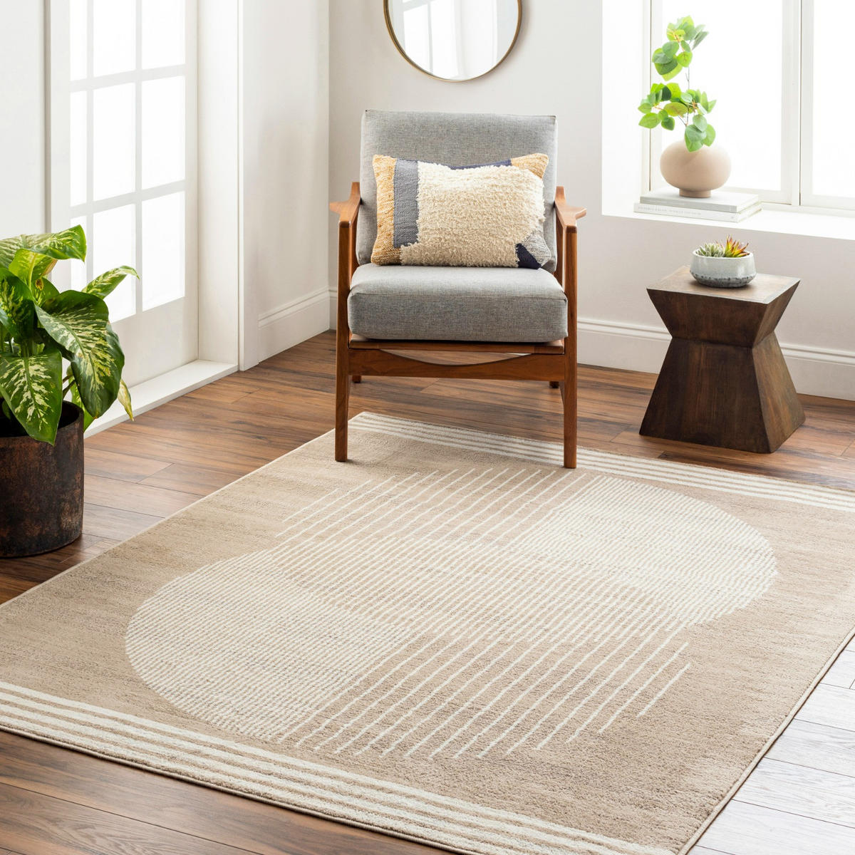 KURZFLORTEPPICH 200/275 cm Braun - Braun, Naturmaterialien/Textil (200/275cm) - LIVABLISS