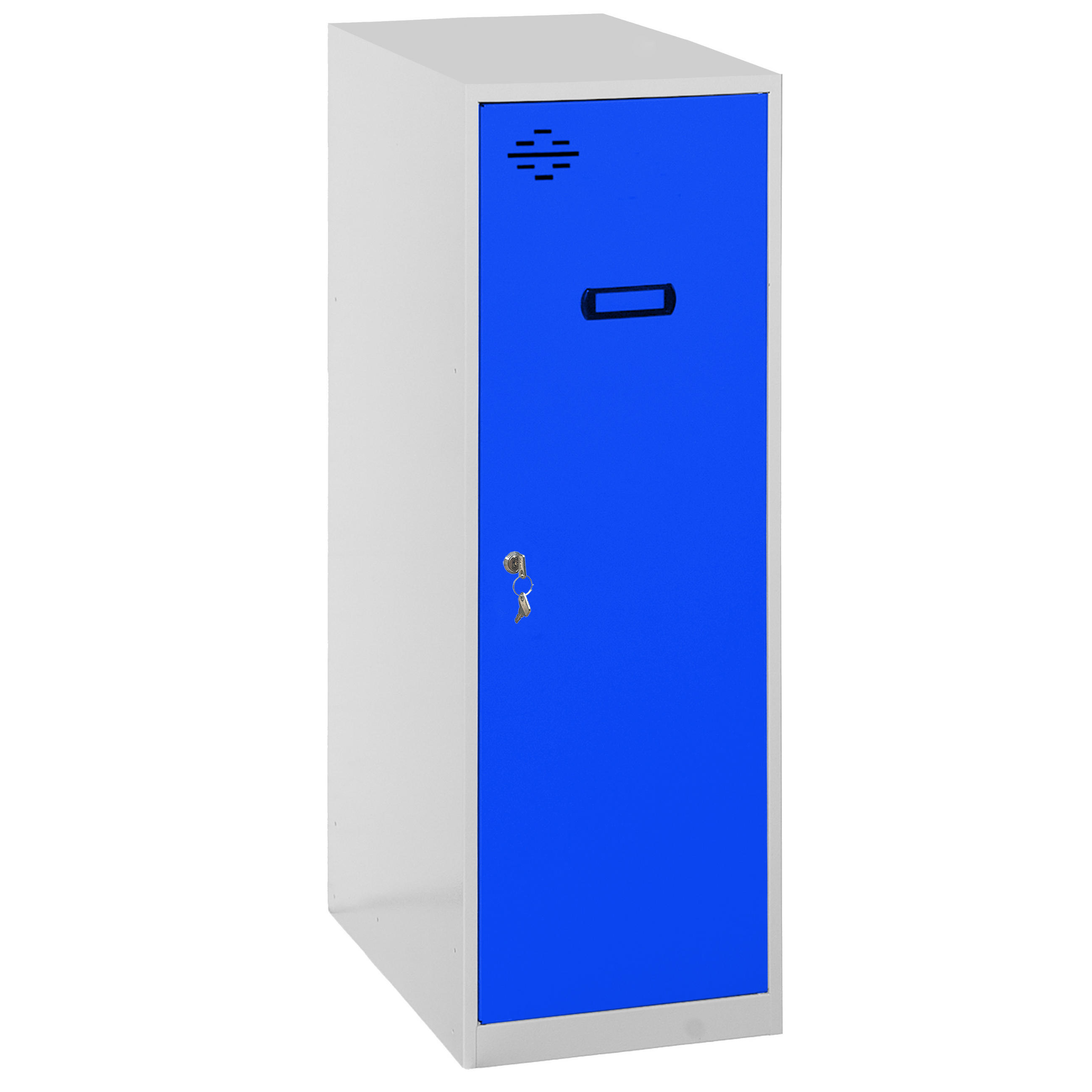 Proregal Schliessfachwürfel Blau 40x91.5x50 cm