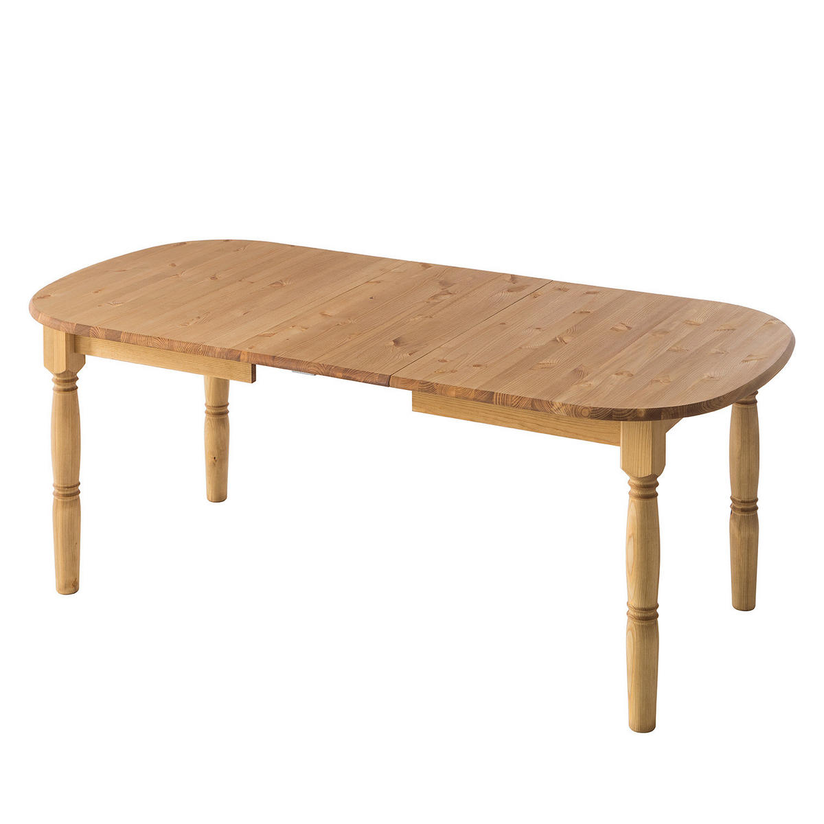 ESSTISCH - Kiefer massiv - Kieferfarben, Holz (74/140/89cm) - home24