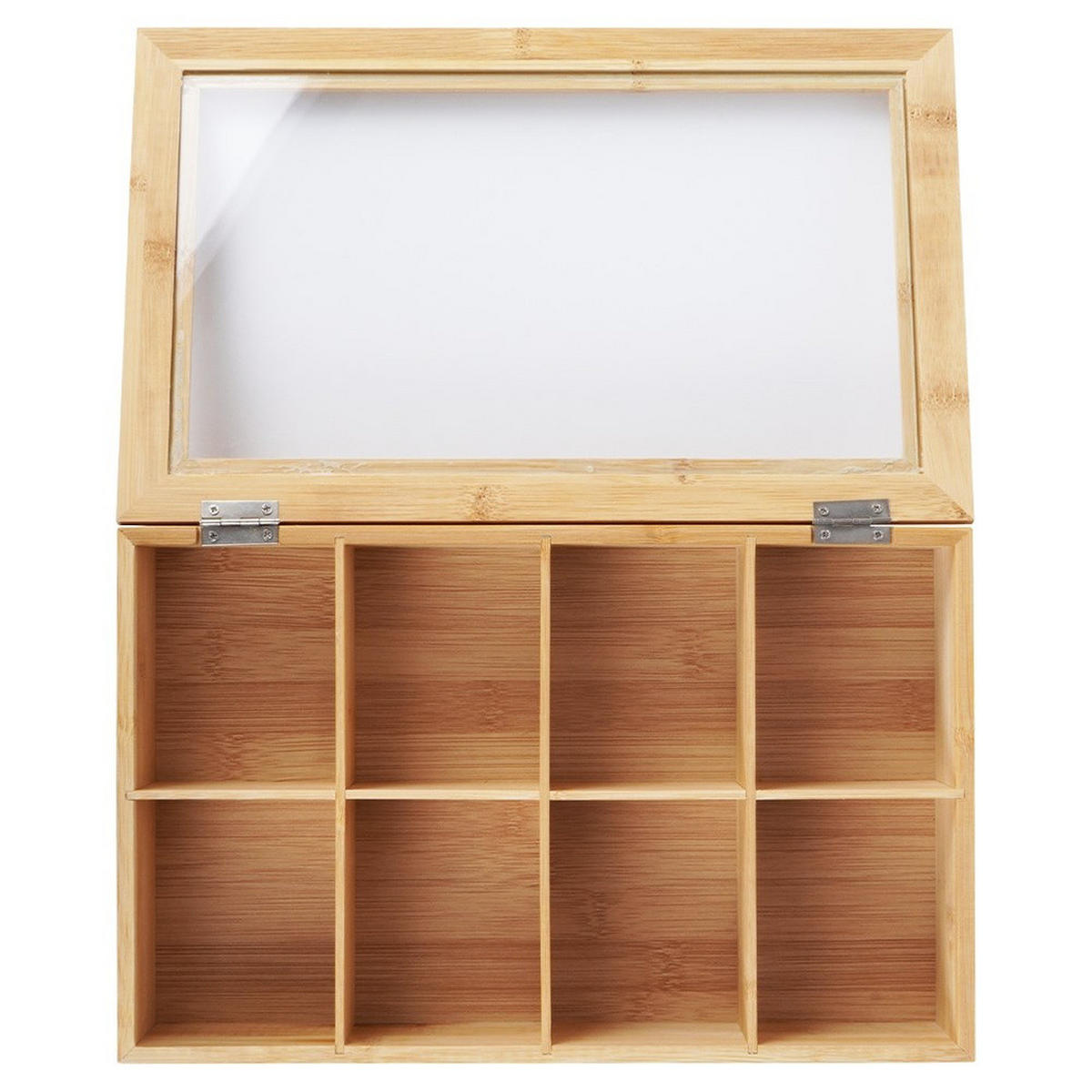TEEBEHÄLTER aus Bambus 32 x 20 x 6,5 cm - Buchefarben, Holz (32/6.5/20cm) - Excellent Houseware