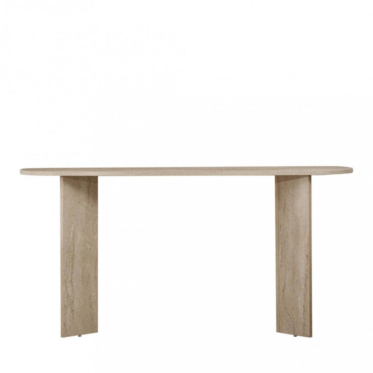 KONSOLENTISCH - Beige - Einzelstück - Beige, Holzwerkstoff (150/35/75cm) - Drawer