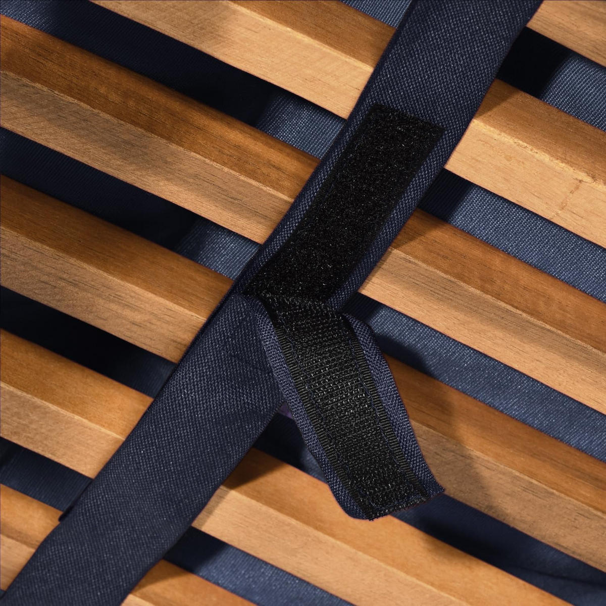 DECKCHAIRAUFLAGE Loftlux DC 175x45x5cm Dunkelblau (2tlg) - Dunkelblau, Textil (45/10/175cm) - Beautissu 