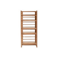 HOCHSCHRANK Sera Natur aus Teak - Naturfarben, Holz (80/180/40cm) - Tikamoon