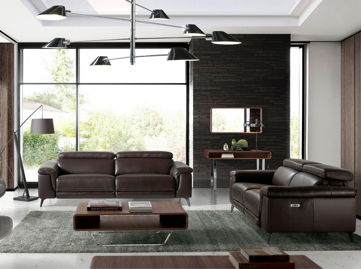 WANDSPIEGEL Wandspiegel Rechteckig Walnuss 100/50/7 cm - Walnussfarben, Holz (100/7/50cm) - ANGEL CERDA