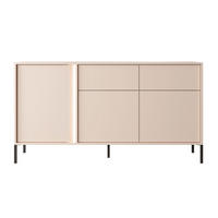 KOMMODE Dast beige 153 / 39,5 / 81cm - Akaziefarben, Holz/Holzwerkstoff (153/81/39.5cm) - Feldmann-Wohnen
