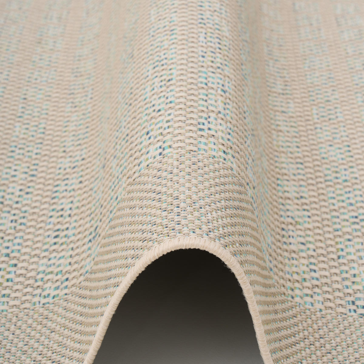 PANAMA IN- UND OUTDOOR TEPPICH - Mintgrün, Textil (133/190cm) - Pergamon