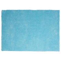 SHAGGY-TEPPICH Demre 200/140 cm - Blau, Kunststoff (140/200cm) - Beliani