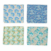 PATCHWORK-STOFFPAKET Art Déco III – Fat Quarter 4er-Set, 100% Baumwolle - Multicolor, Textil (50/55cm) - Homescapes