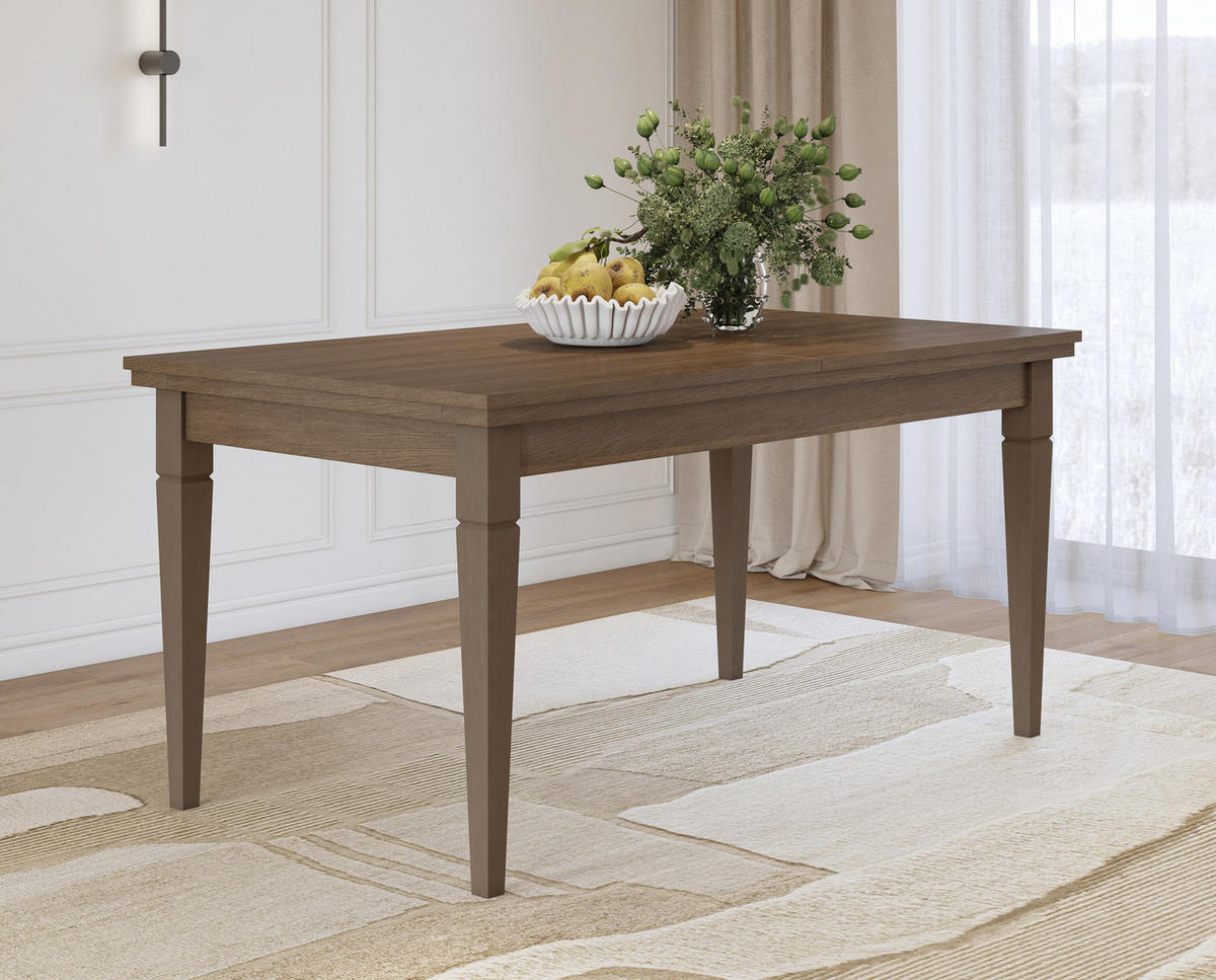 ESSTISCH EVOLETTA Ausziehbar 160 - 240 / 90 x 79 cm - Alteiche, Holz (160/90/79cm) - MASSENO