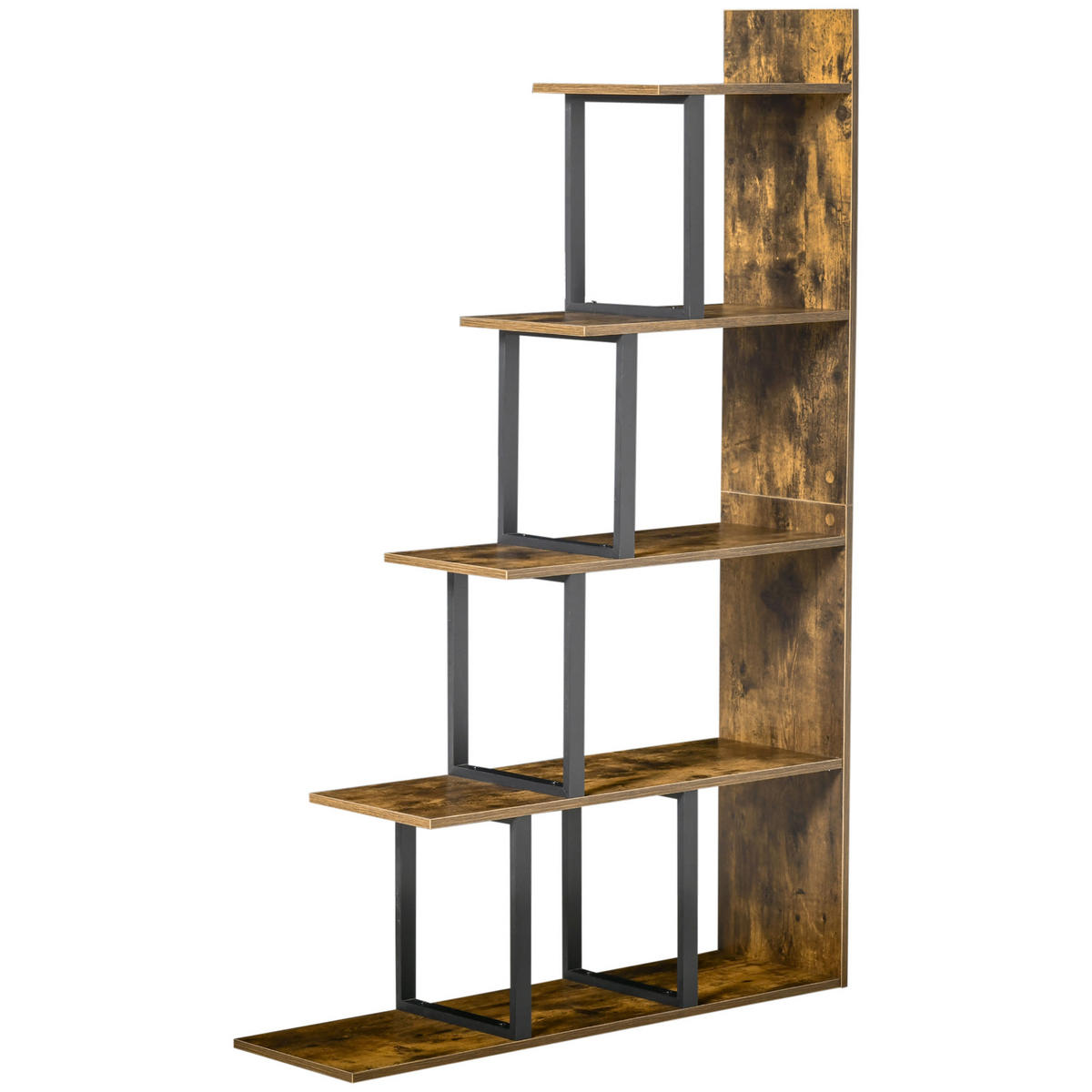 BÜCHERREGAL 102/30/160 cm Vintage-Braun - Braun, Holz (102/160/30cm)