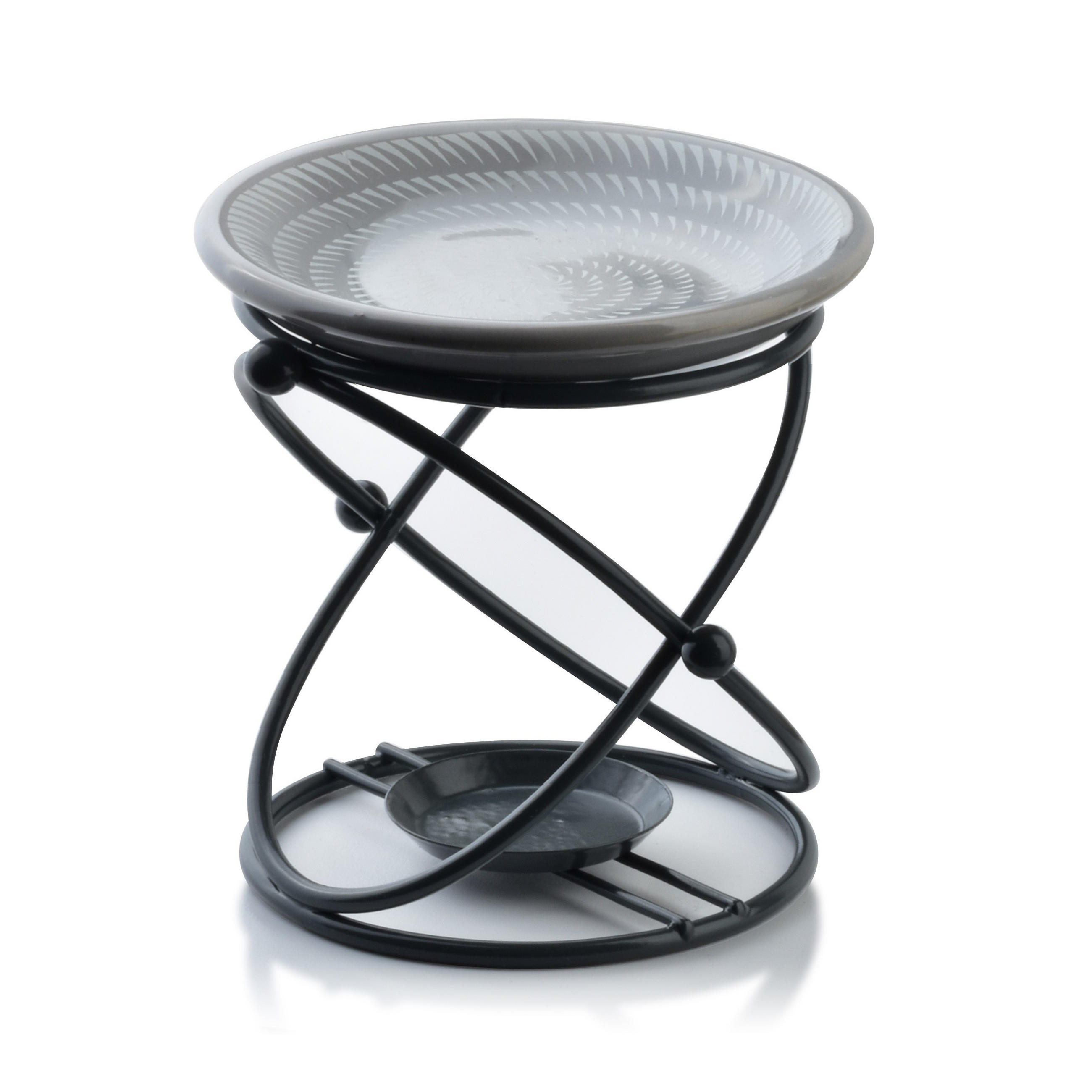 DUFTLAMPE - Grau, Keramik (11cm) - Mondex