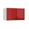 HÄNGESCHRANK SGP 60 cm, mit 1 Tür, Rot Hochglanz - Rot, Holz (60/36/29.6cm) - B BELINI GROUP