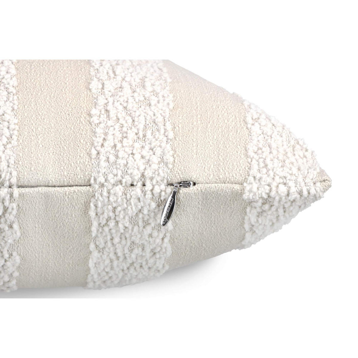 ZIERKISSENHÜLLE SOFT STRIPE - Sandfarben, Textil (58/38cm) - Sportalm Kitzbühel