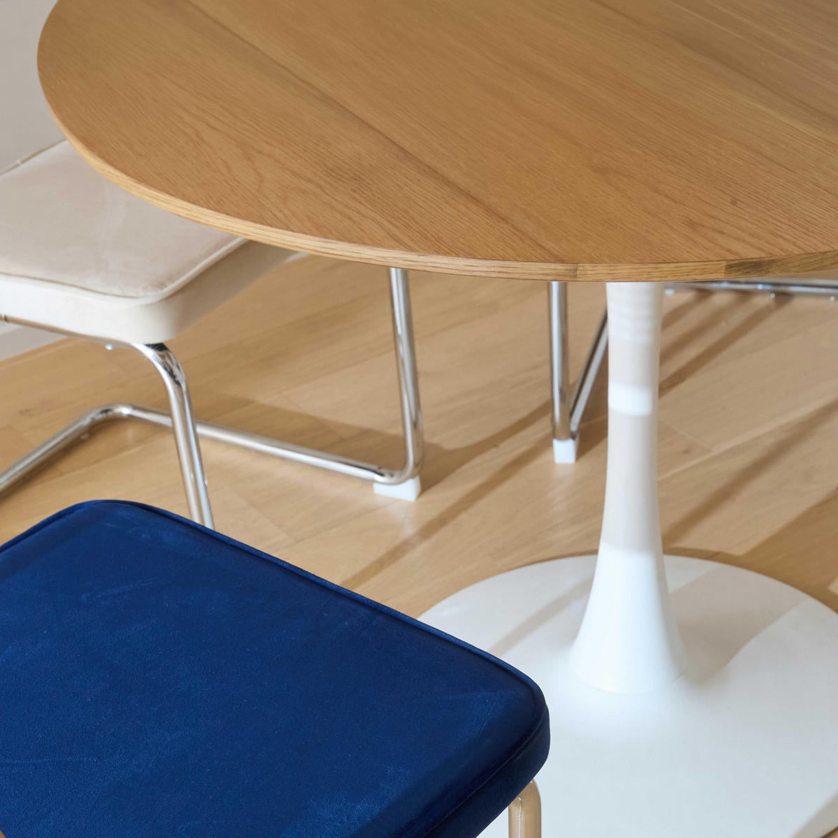 ESSTISCH, Holz - Braun, Holz (100/100/74cm) - Oviala