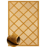 OUTDOORTEPPICH Lotta III Currygelb,Beige,Creme 100/160 cm - Currygelb, Textil (100/160cm) - My-Rug