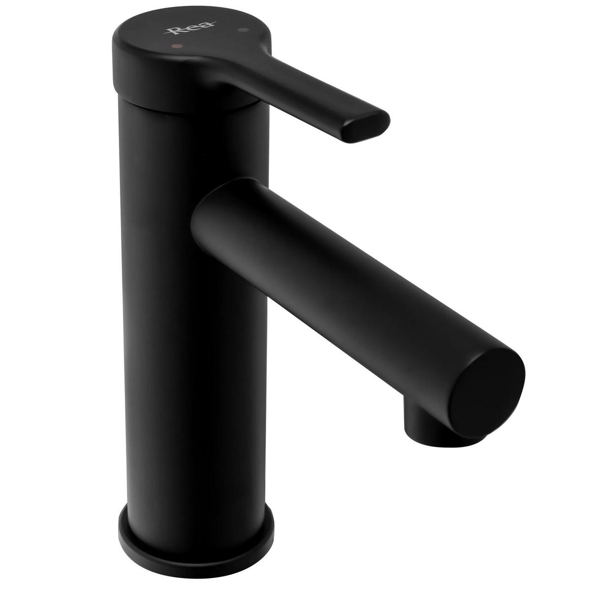 WASCHBECKENARMATUR Rea Pixel Black Low - Schwarz, Metall (5/16.5/15cm) - REA