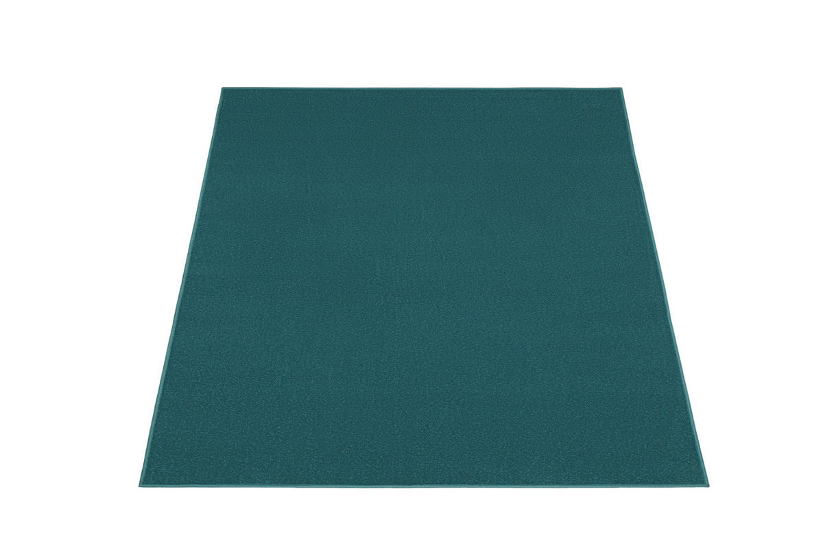 TEPPICH MONO SQUARE Blau 200/200 cm - Blau, Kunststoff (200/200cm) - Tapiso