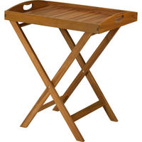HOLZTISCH 60 cm - Braun, Holz (14.5/63/46cm)