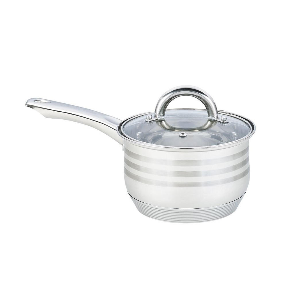 STIELTOPF Silber 34/16/10.5 cm MR351316S - Silberfarben, Metall (16cm) - Maestro 