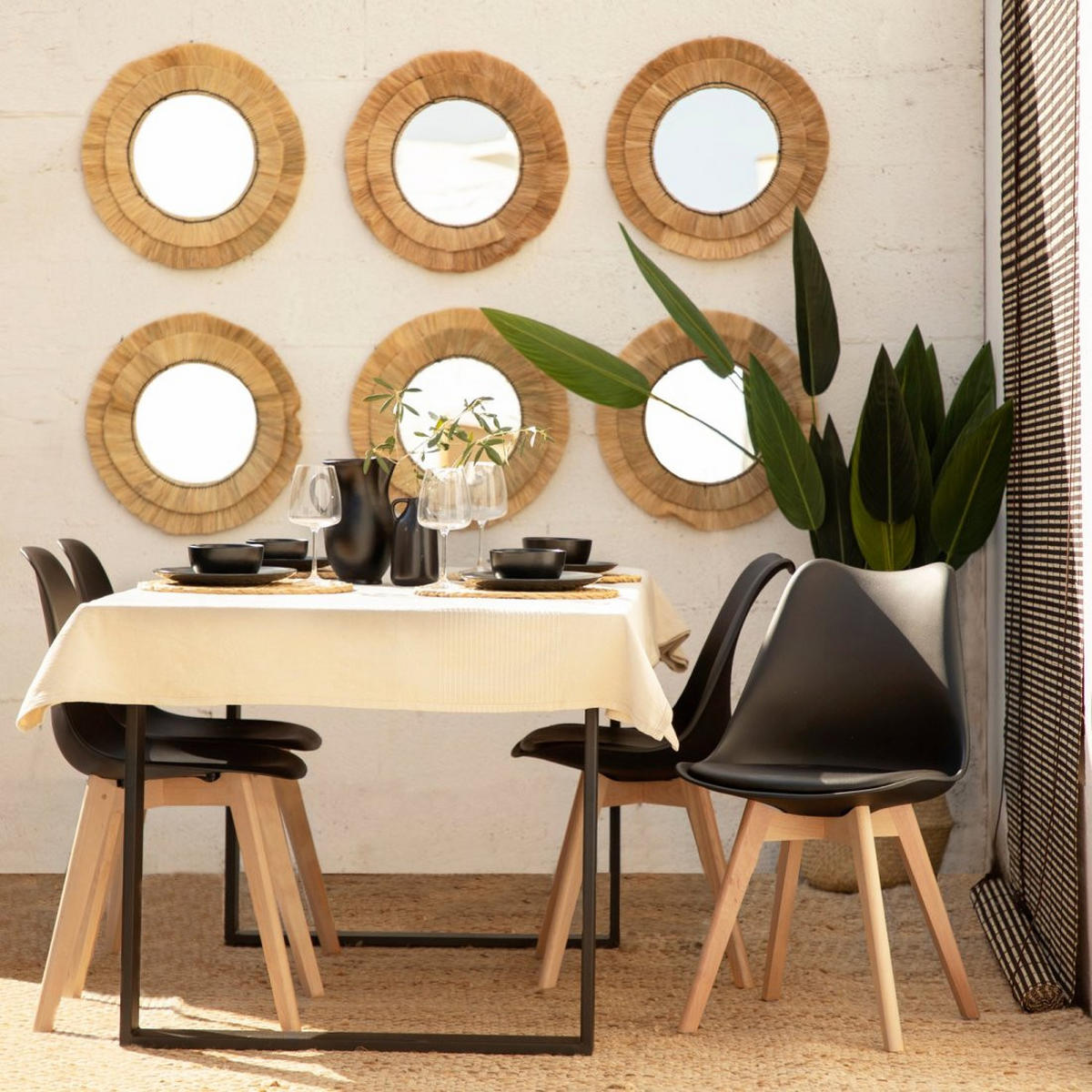 KÜCHENSTUHL Kler Schwarz 48 cm x 82 cm - Schwarz, Kunststoff (48/82/57cm)