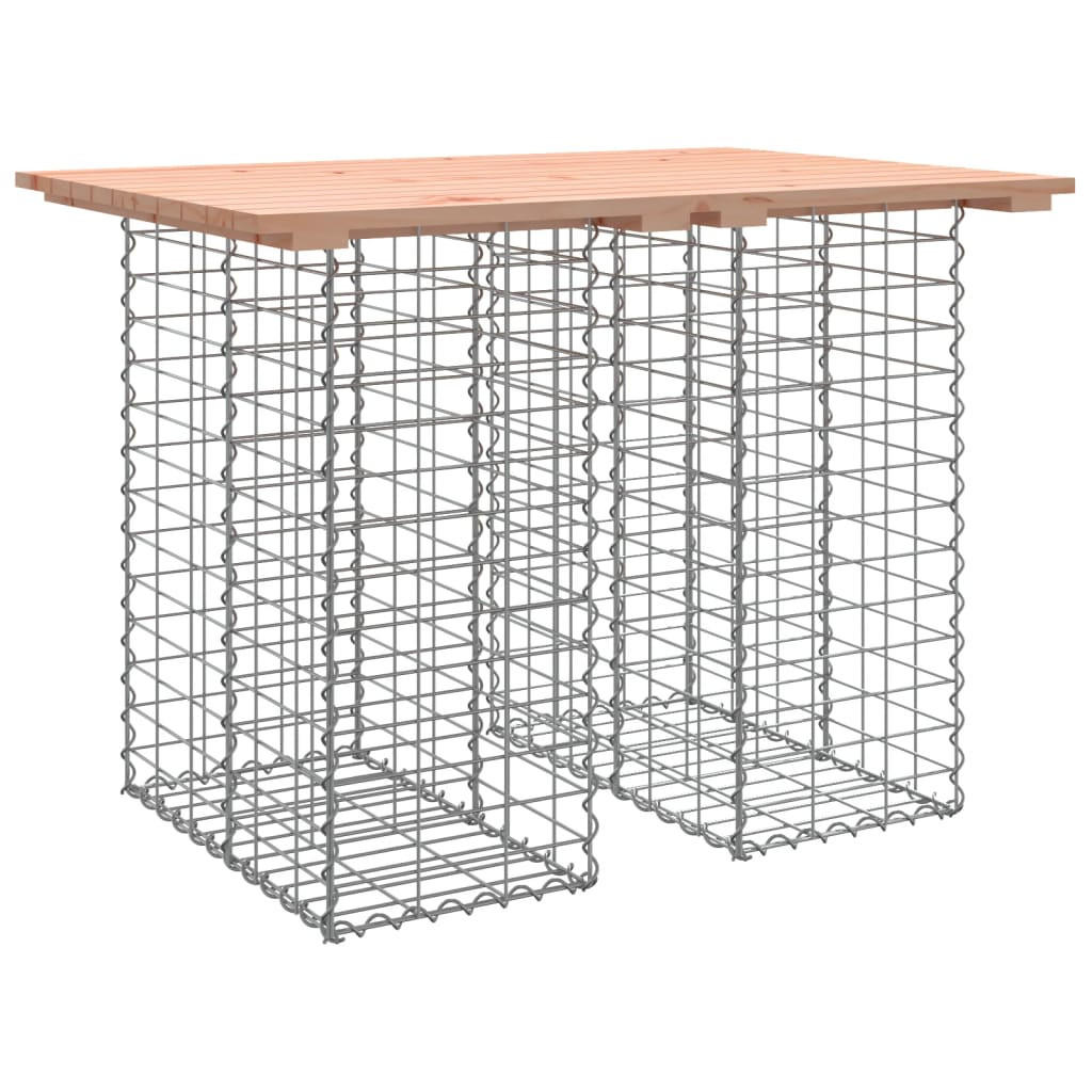 Deluke Gartenbank Silber 100x72x70 cm