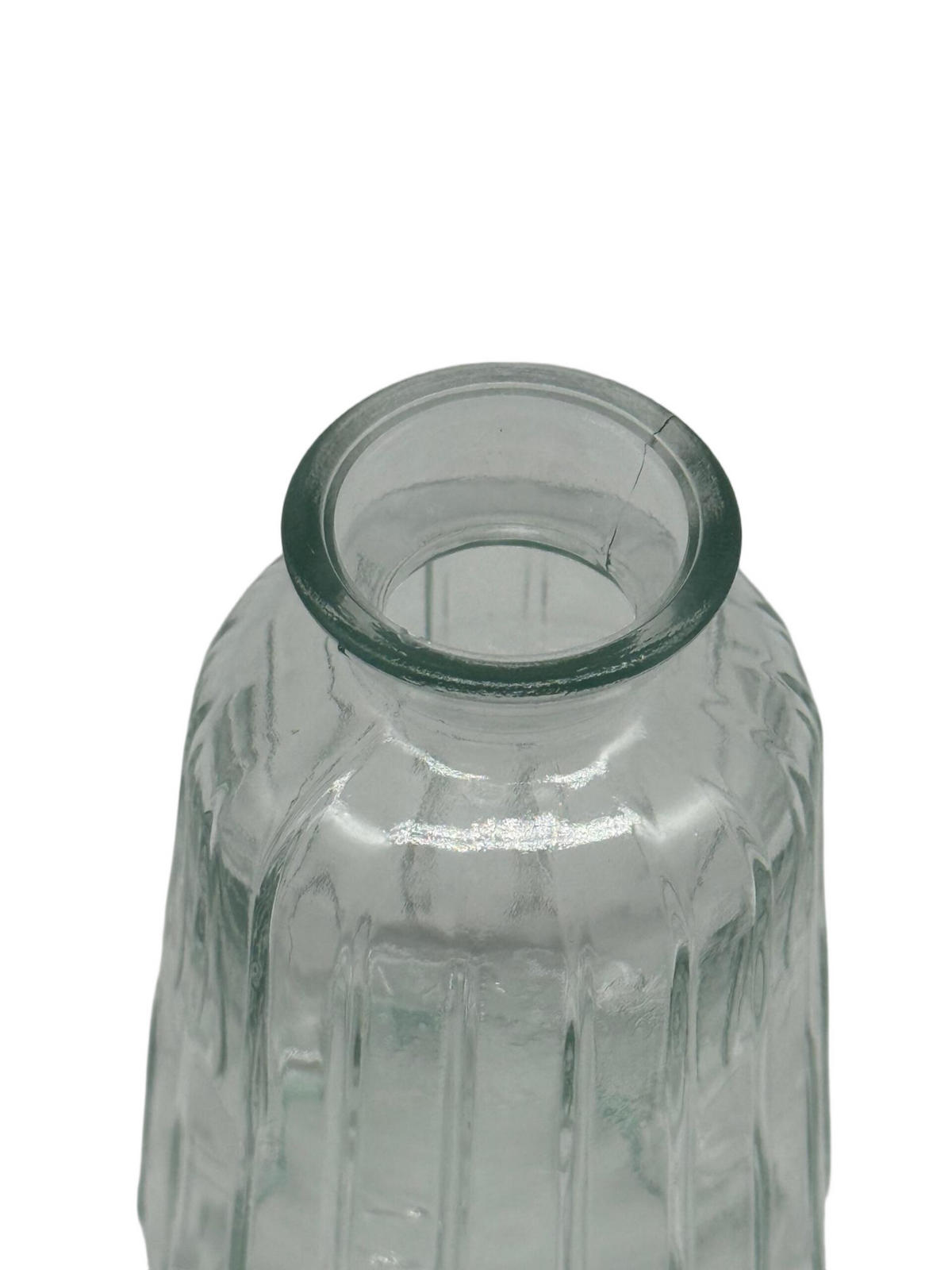 10xVASEN - Transparent, Glas (14.5cm) - Relaxdays