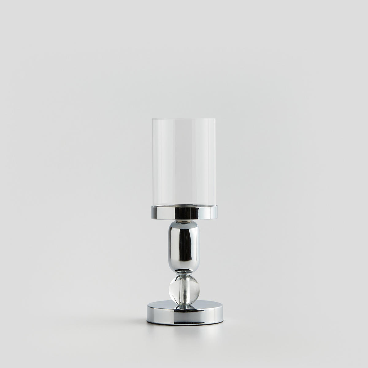 KERZENSTÄNDER Eli - Silberfarben, Metall (12/31/12cm) - home&you