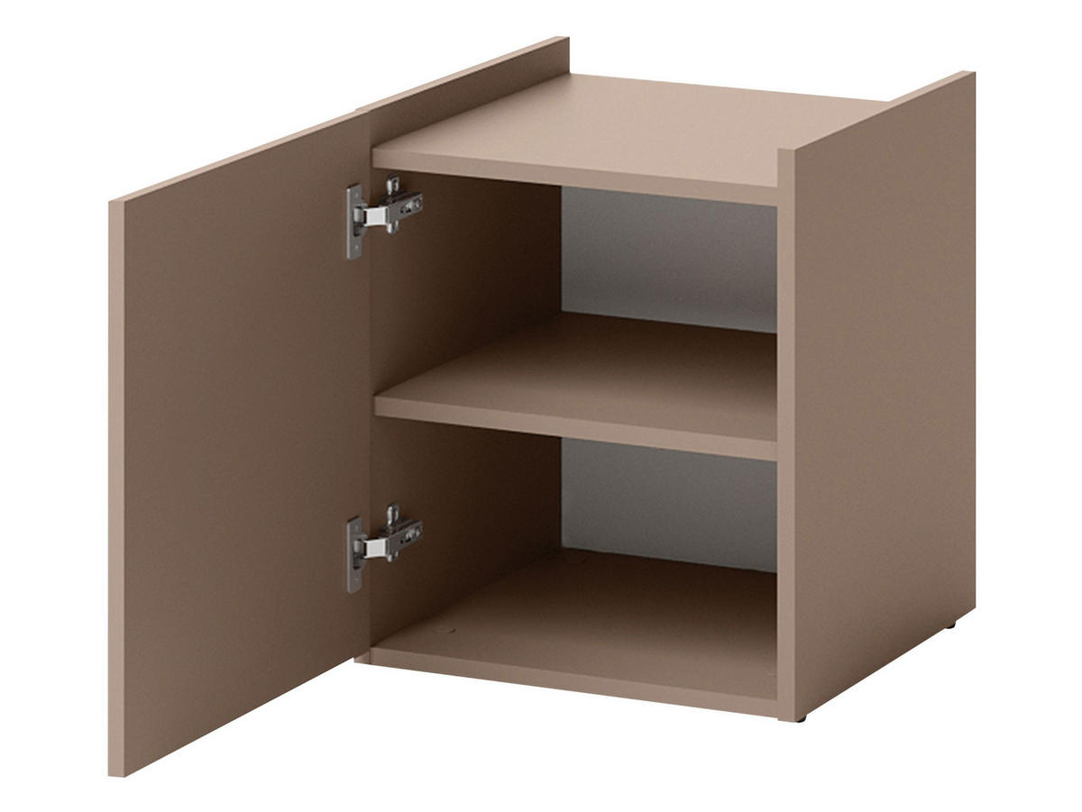 NACHTTISCH Sigma 1D SG15 - Trüffeleichefarben, Holzwerkstoff (42/49/41cm) - MIRJAN24