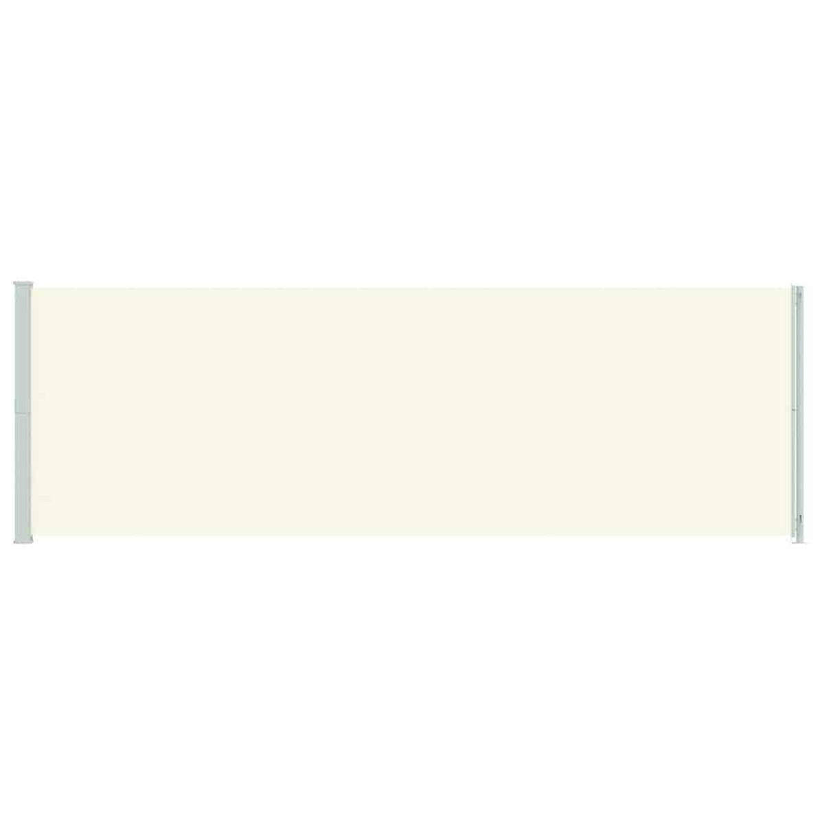 SEITENMARKISE Ausziehbar 200/600 Cm Creme - Creme, Textil (600/200/600cm) - vidaXL