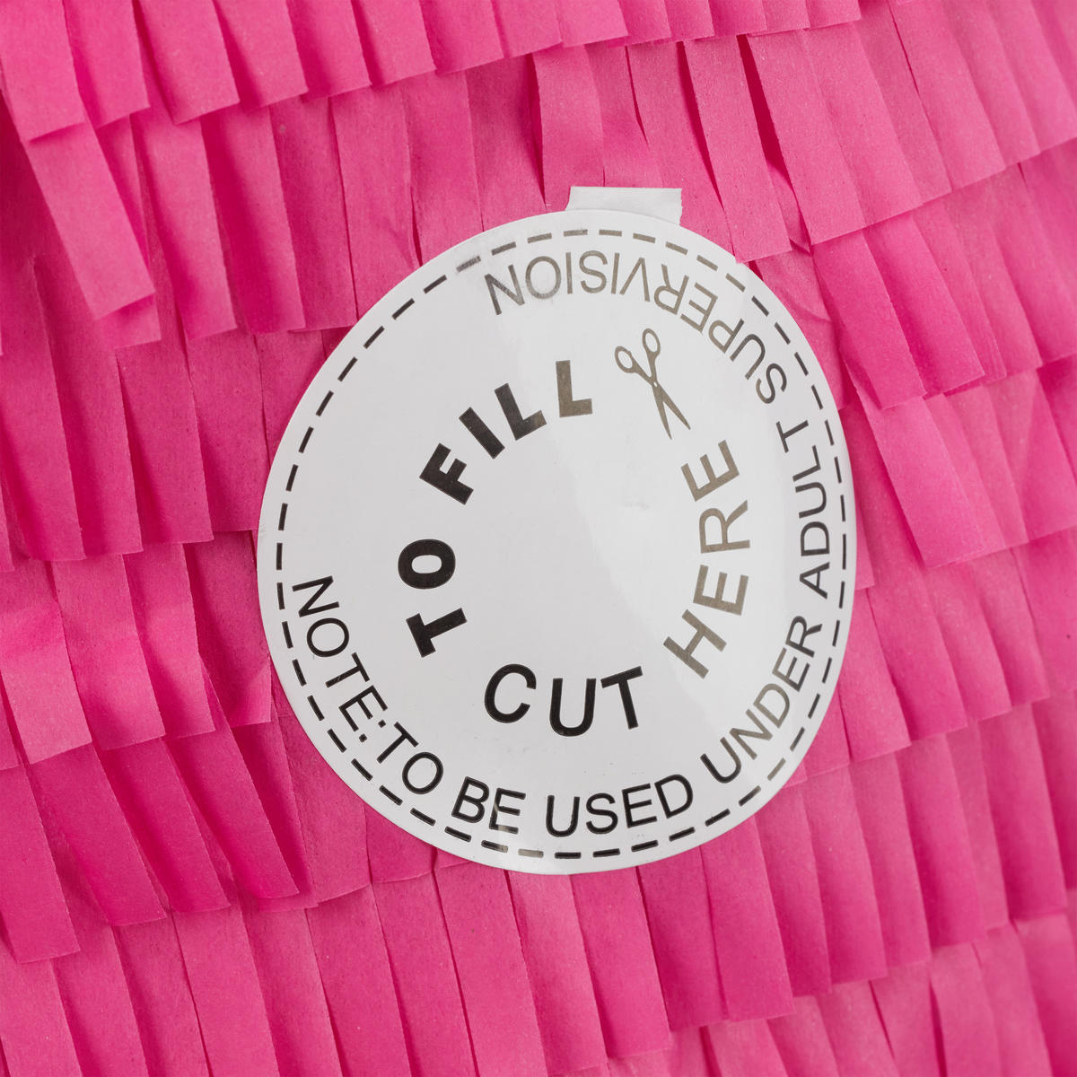 PINATA - Multicolor, Papier/Wellpappe (26/43/28cm) - Relaxdays