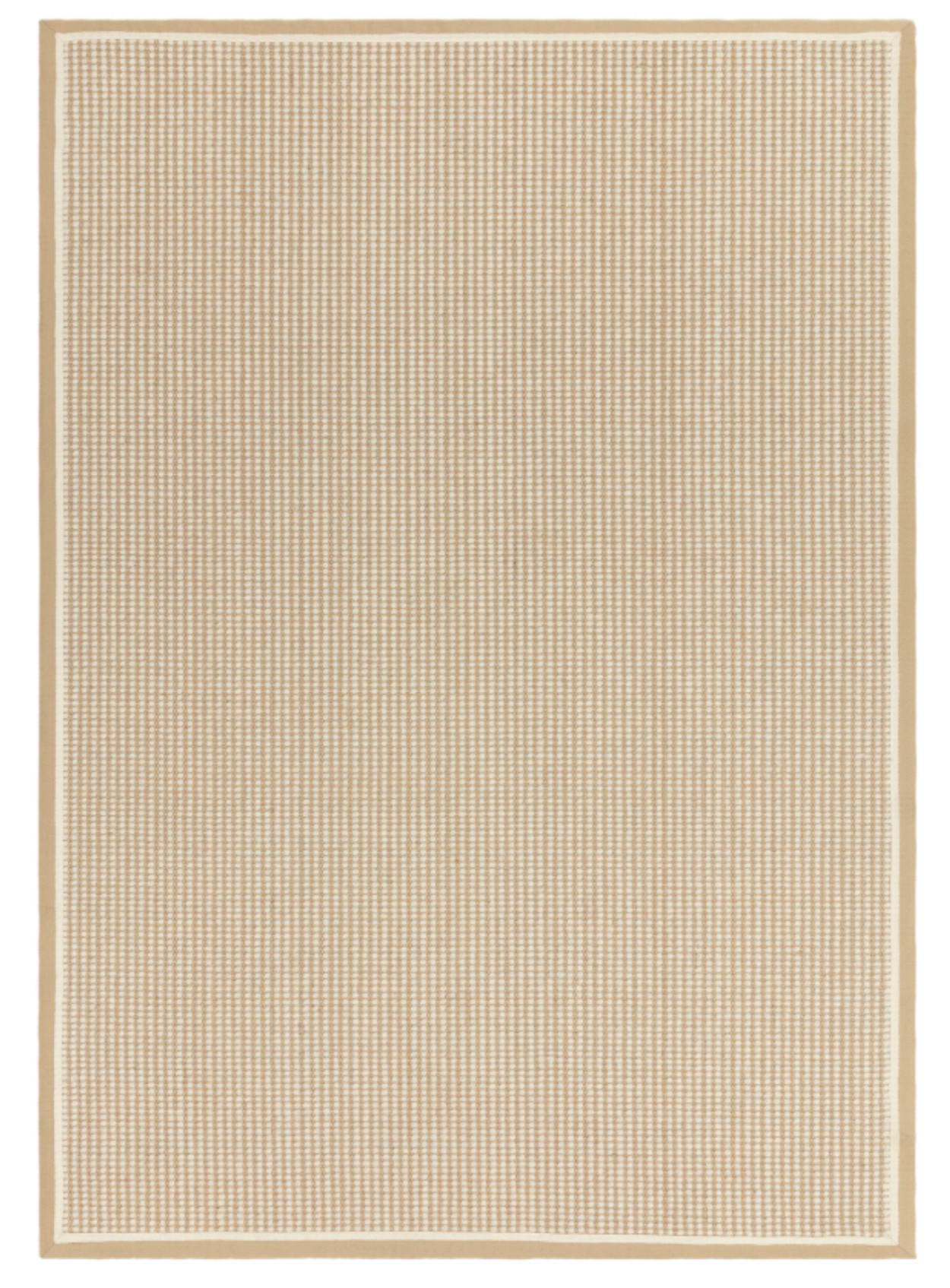 TEPPICH modern Wohn-/Schlafzimmer Wolle & Naturfaser ROKA Beige 120x170 cm - Beige, Naturmaterialien (120/170cm) - Novatrend