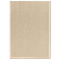 TEPPICH modern Wohn-/Schlafzimmer Wolle & Naturfaser ROKA Beige 120x170 cm - Beige, Naturmaterialien (120/170cm) - Novatrend