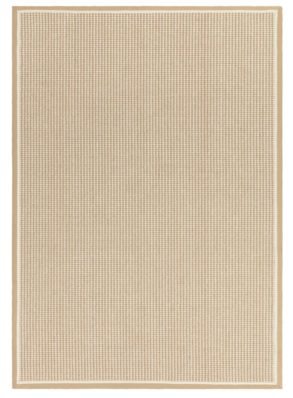 TEPPICH modern Wohn-/Schlafzimmer Wolle & Naturfaser ROKA Beige 120x170 cm - Beige, Naturmaterialien (120/170cm) - Novatrend