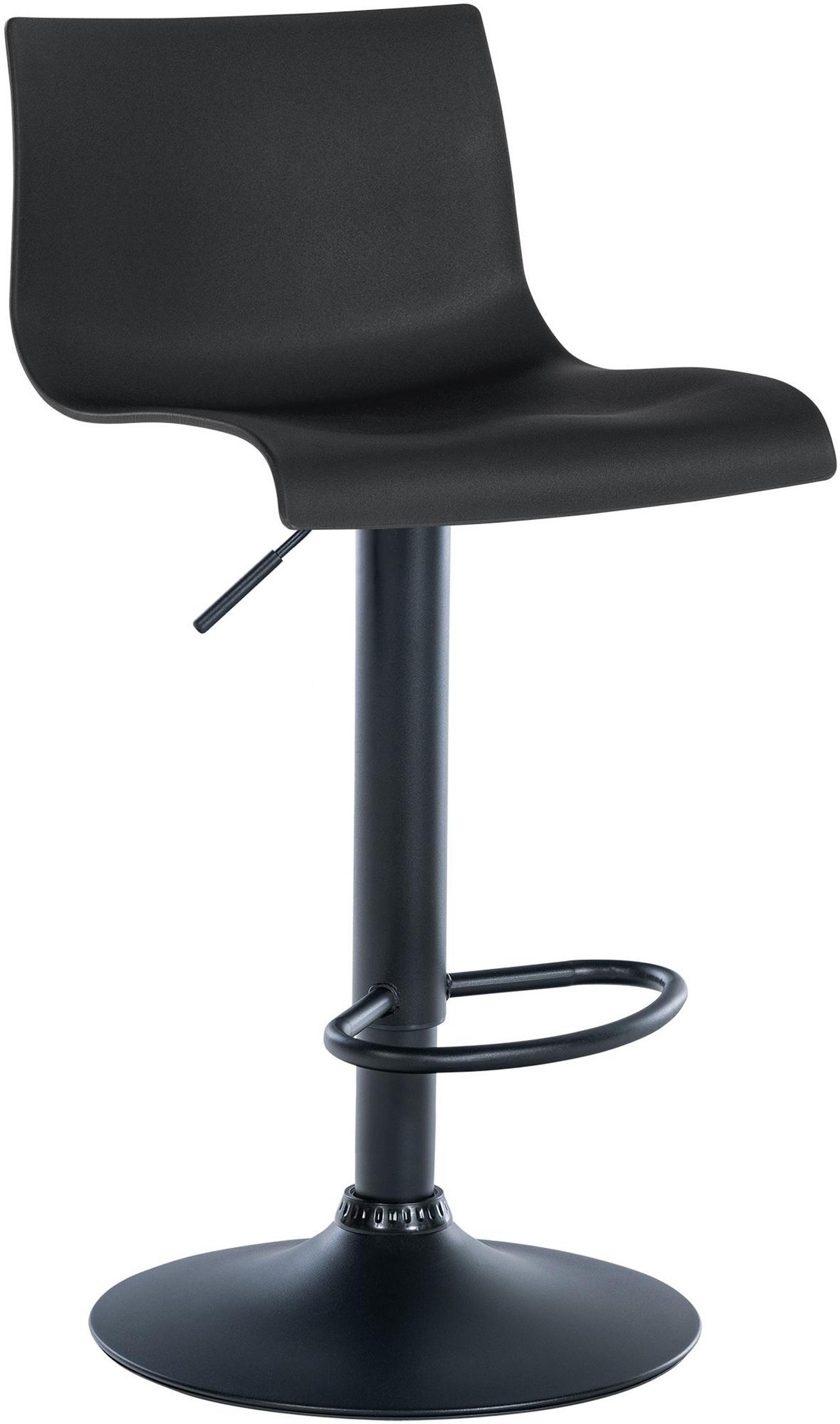 TPFLiving Barhocker Schwarz 39x104x36 cm
