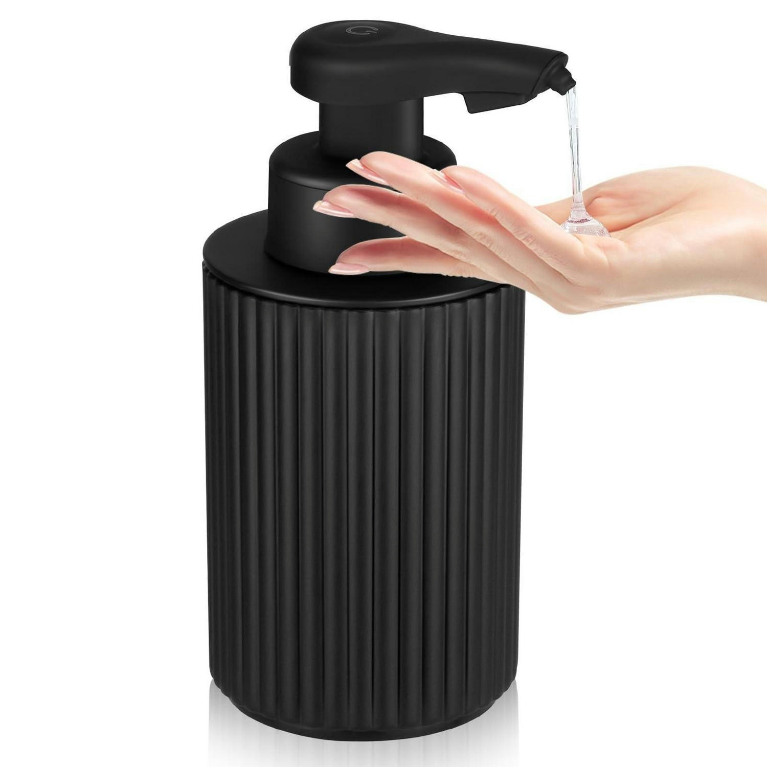 SEIFENSPENDER Automatisch Schwarz 260 ml - Schwarz, Kunststoff (8/8/18cm)