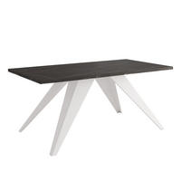 COUCHTISCH AIRA 120/60/48 cm Rechteckig, Weiß/Grigia Pietra (Steingrau) - Weiß/Grau, Metall (60/120/48cm) - Idohome