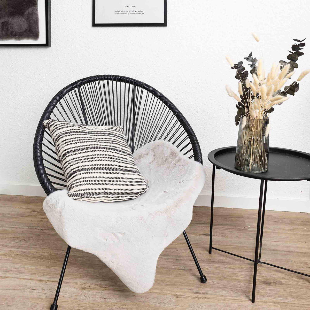 DEKOFELL ELDA - Silberfarben, Textil (40/60cm) - Astra