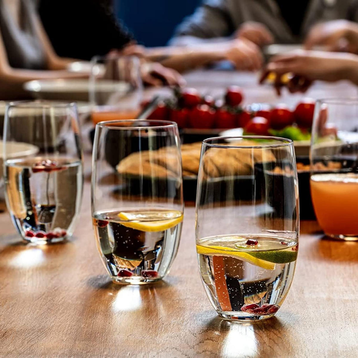 WASSERGLÄSER, 6er-Set, 510 ml - Transparent, Glas (0.51L) - Krosno Glass