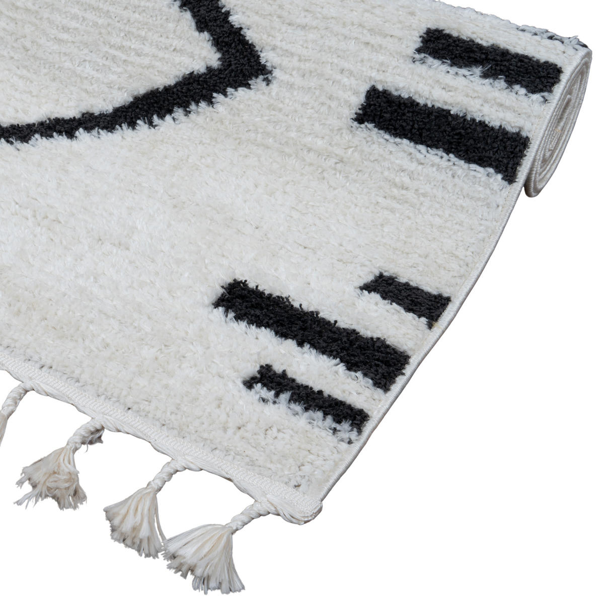 TEPPICH BERBER DESIGN 120/170 Ivory - Creme, Naturmaterialien/Textil (120/170cm) - Consilio Concept