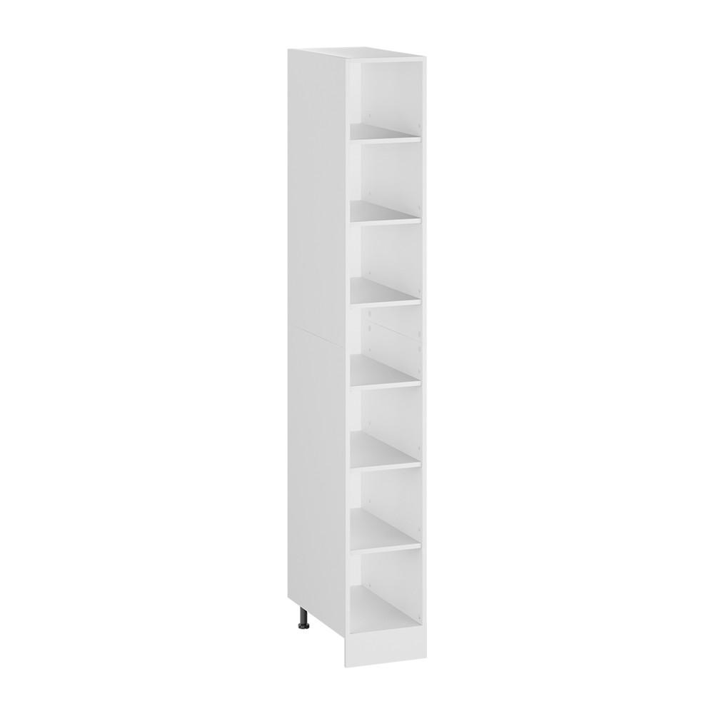Vicco Küchenregal Weiß, Weiß 30x206.8x55 cm