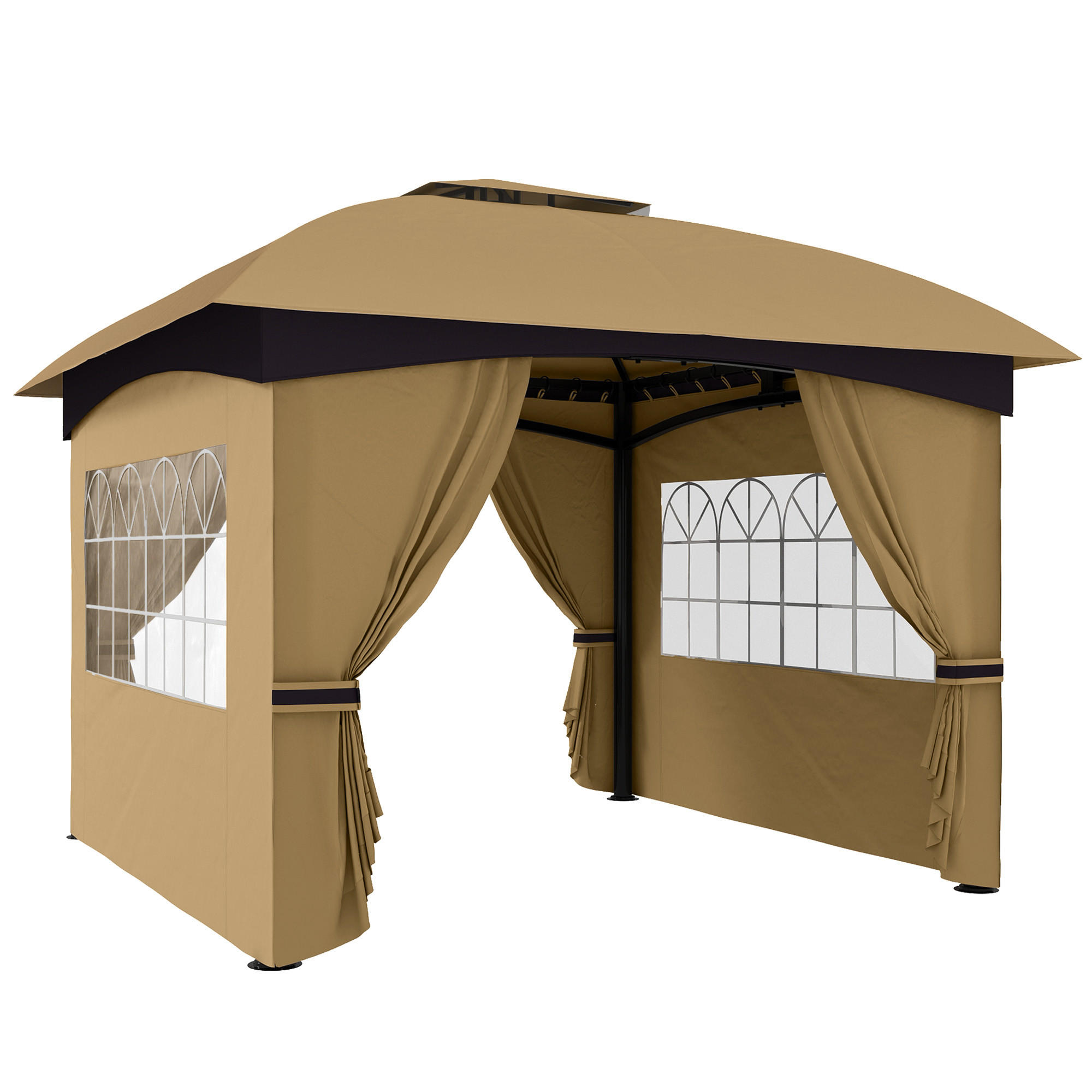 PAVILLON Beige 1 Stück - Beige, Metall (335/285/335cm) - GiPP