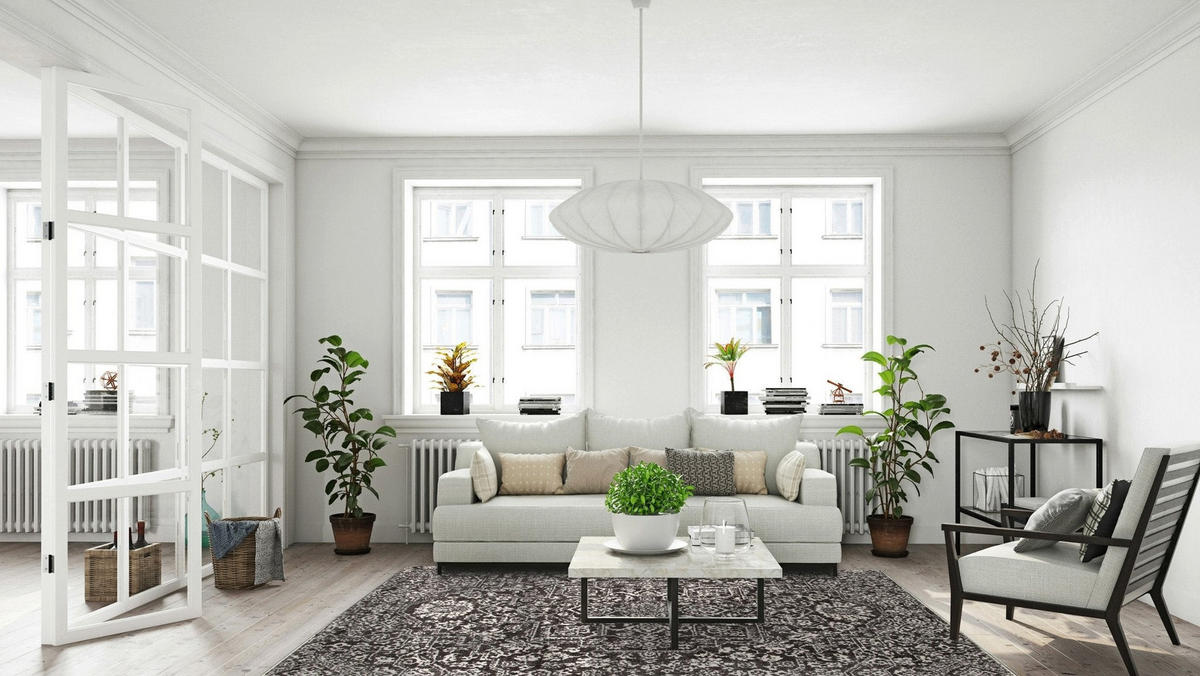 TEPPICH sehr weich grafisch grau - Grau, Textil (160/230cm) - AFK Living