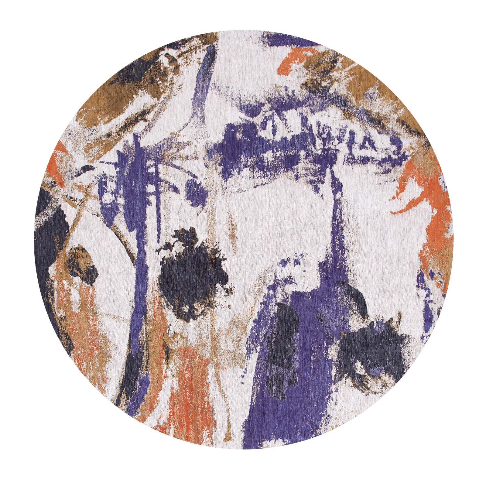 TEPPICH Purple Game Gallery Fresque 240/240 cm - Multicolor, Kunststoff/Textil (240/240cm) - Louis De Poortere